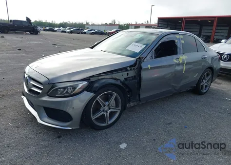 2015 Mercedes-Benz C 300 Sport from USA, damaged, VIN 55SWF4JB2FU044915